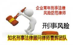 张家港公司常年刑事法律风险防范律师 