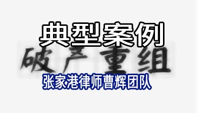 张家港律师:浙江源生医药连锁有限公司重整_张家港律师曹辉团队" 