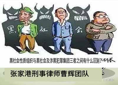 黑社会性质组织与黑社会及涉黑犯罪集团三者之间有什么区别?_张家港律师曹辉团队"